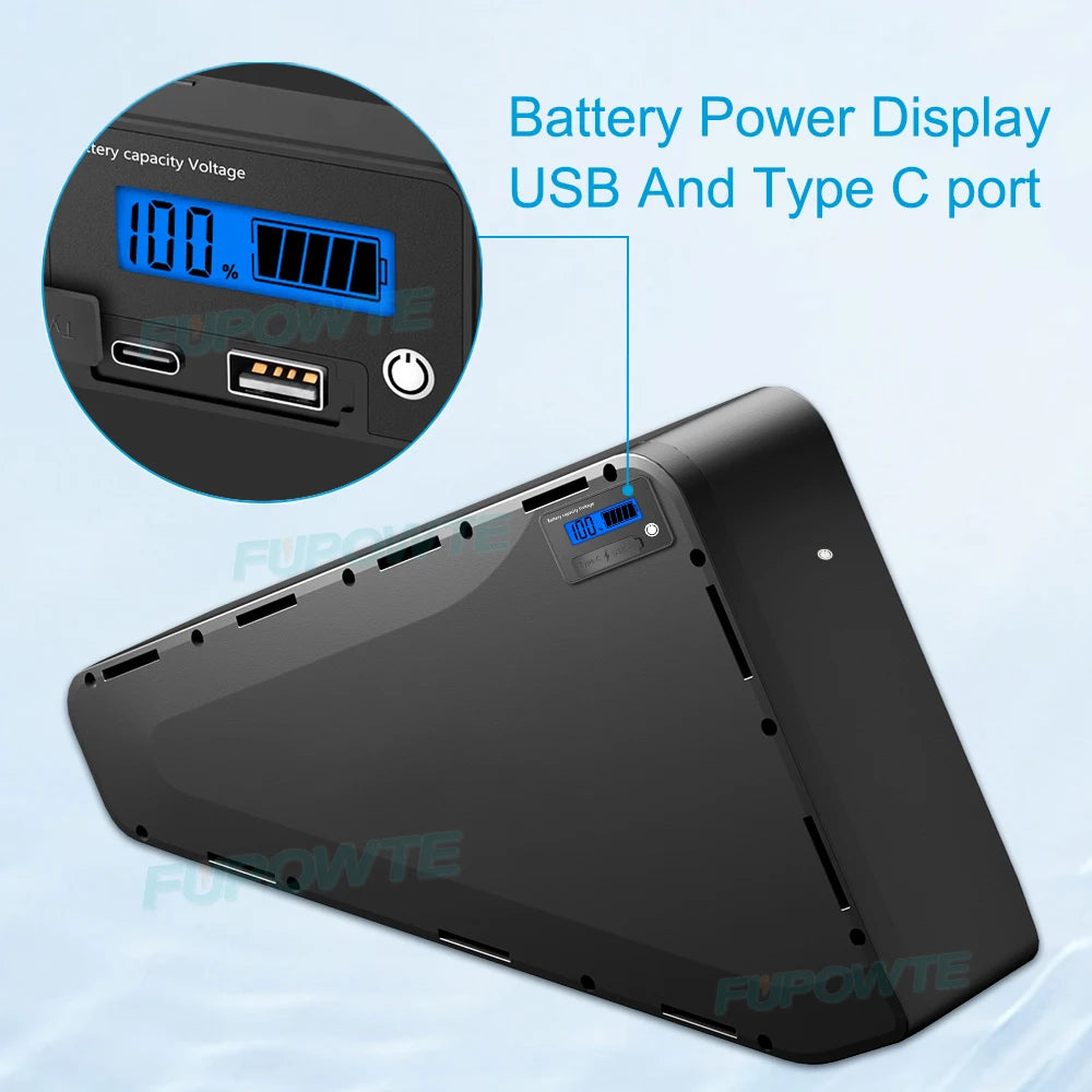 36v-52v hard case triangle battery