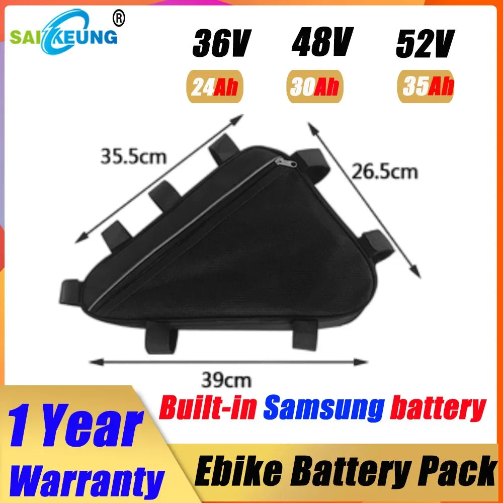 36v-72v triangle batterys soft case