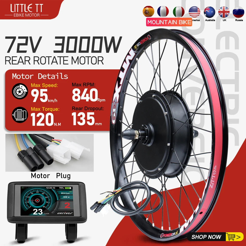 3kw motor kits