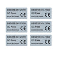 6pcs 36V 250W Stickers