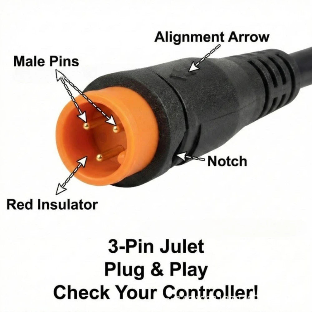 baja light 3 pin male